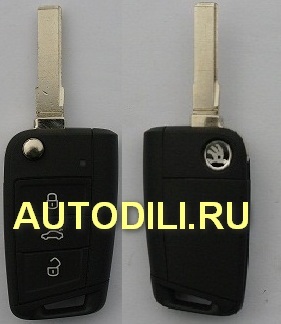 Ключ зажигания Skoda A7   5E0 959 753 D detail image
